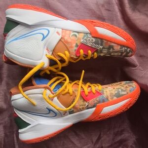 Nike Kyrie Infinity "Ky-D" Multicolor Basketball Shoes CZ0204-100 Size 9